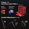 Car Roadside Emergency Kit with Jumper Cables, Auto Road Side