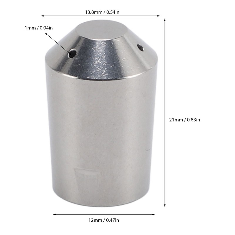 Coffee Machine Nozzle Stainless Steel Milk Foam Spout Replacement Steam