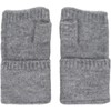 styleBREAKER 09010052 Women's Fingerless Knitted Gloves Plain with Waistband Warm