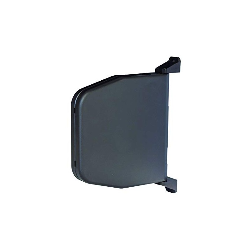 Selve Seatbelt Winder Surface-Mounted with Hinge System, White/Brown/Anthracite Without Strap