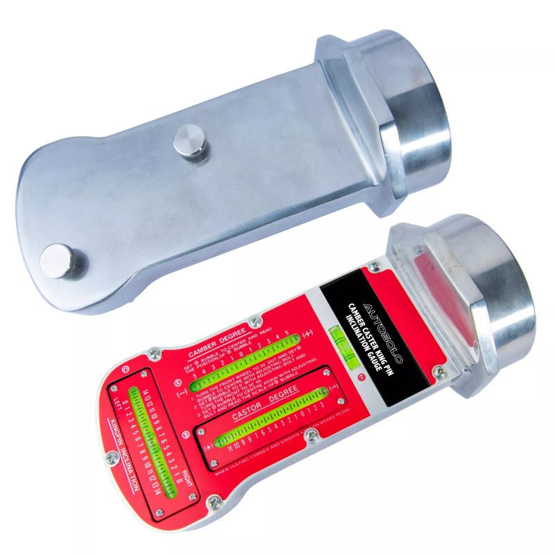 AUTOSOLO Camber, Castor, & Kingpin Inclination Wheel Alignment Gauge w/