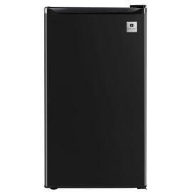 ARCTIC CHEF Mini Refrigerator-Freezer Compartment-Adjustable Thermostat Control-Reversible Doors-Ideal for Dorm, Office, RV, Garage, Apartment-Black, 3.2 CU.FT