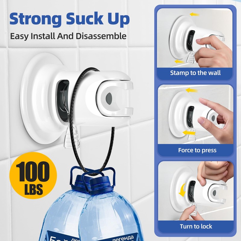 Handheld Shower Head Holder , Suction Cup Shower Head Holder,