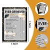 Graduation Party Games - Ever Or Never Game Cards for