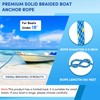 Premium Anchor Rope 100 ft x 3/8 inch, Solid Braid