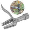 CHEOTIME Stand Up Weed Puller Head, Iron Metal Weed Removal