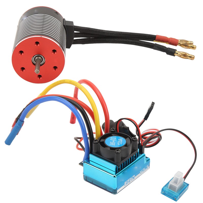 RC Brushless Motor ESC Set Professional Waterproof High Torsion 3650
