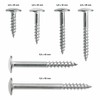 SCREW REBEL Trespo Facade Screws 4.8 x 25 TX20 Natural