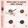 Libeauty Eyelash Dyeing, Eyelash Colour, Black, Eyebrow Colour, Easy to