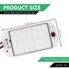 yorpyep 2 PCS Car Dome Light, 48LED Ultra-thin Adjustable High-brightness