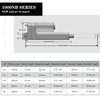 6 Inch (6") Stroke Linear Actuator 12V High Speed Actuator