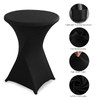 Tablecloth Set of 2 Stretch Bar Table Covers Set Washable