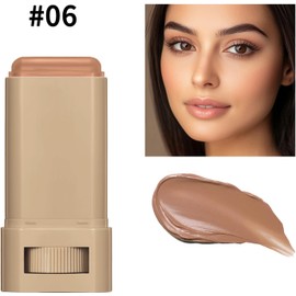 BAISEN DIARY Sérum De Belleza Con Color Para Piel: Crema Hidratante Con Color, Base De Maquillaje Sólida Ligera Con Color En Barra Para Una Cobertura Impecable, De Ligera A Media, Acabado Radiante Y L