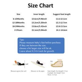 HOVELL 2 pairs Toddler Non-Skid Socks Shoes Baby Boys Girls Rubber Sole Indoor First Walking Slippers(Blue Brown,Medium,18-24M)