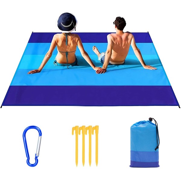 Ryvera Beach Blanket, Sand-Free, Outdoor Blanket, Ultralight Picnic Blanket, Waterproof,