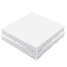 500PCs Dental Sheets Mixing Pads 2 Sides Paper 3"x3" by JEVOLVE | Disposable Lab Mixing Papers Poly Coated for Dental Repairs & Fillings Material, Mixing Composites, Rubber Based & Silicate Materials