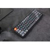 Keychron K6 68-Key Wireless Bluetooth/USB Wired Gaming Mechanical Keyboard, Compact