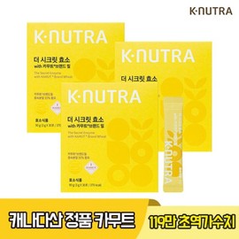 Knutra 케이뉴트라 더 시크릿 카무트 효소 119만효소 곡물 발효효소 3g x 30포 3박스 KNutra The Secret Kamut Enzyme 1,190,000 Enzymes Grain Fermentation Enzyme 3g x 30 Pouches 3 Boxes