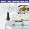 LOVECO 8 Pack Universal Steam Cleaner Accessories, Reusable Steam Shot