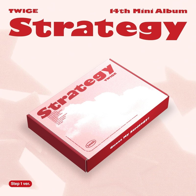 TWICE STRATEGY 14th Mini álbum versión estándar de libro de