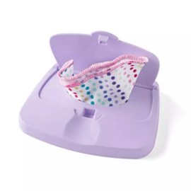 American Girl NEW American Girl Bitty Baby Doll Diaper WIPE CASE Container + CLOTH WASH TOWEL