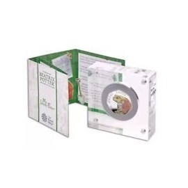 The Royal Mint Beatrix Potter's Jeremy Fisher 2017 Silver 50 Pence Coin, Giftboxed