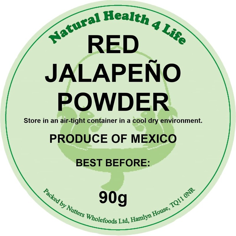 Natural Health 4 Life Mexican Red Jalapeño Powder 90g