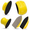 Sanding Blocks 5Pack Hook and Loop Sanding Block Round and