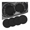 XINLIYA 4 Pack Car Cup Coasters, Universal 2.75 Inch, Non-Slip