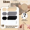 guduling, 48pcsshoe Repair Patch, Shoe Patch, Rectangular, Round, Hole Repair