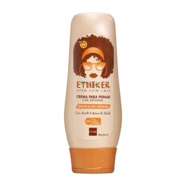 ETNIKER Curl Defining Styling Cream  Afro-textured, Curly  Wavy hair  Moisturize  Define  Coconut oil, Shea Butter  Monoi Oil  Free From Sulfates,