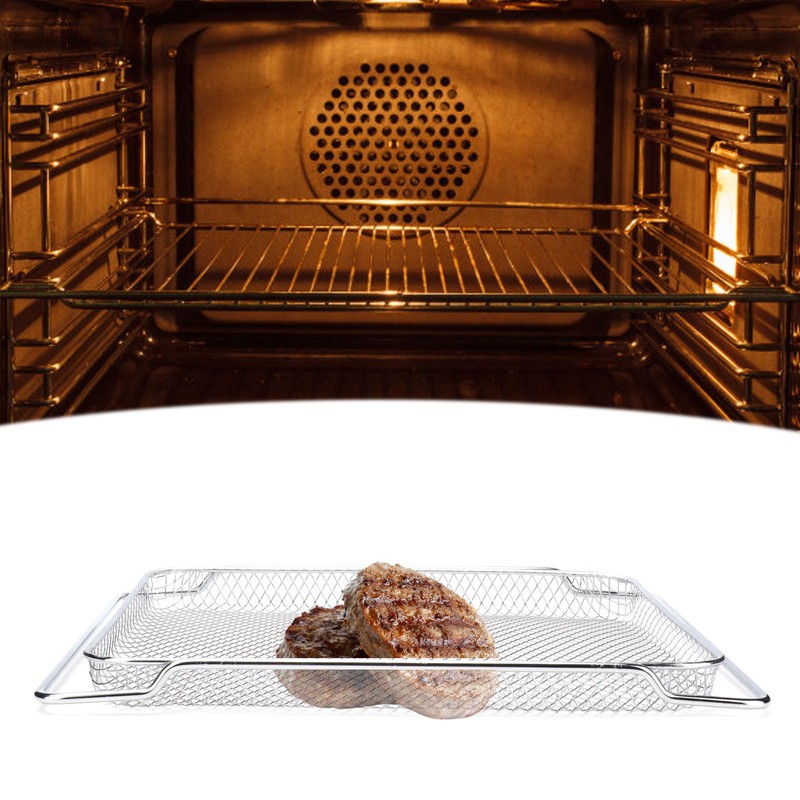 Oven Rack Safe Stainless Steel Multi Functional Grilled Net for