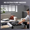 Vacuum Bags for Travel, One-Touch Vacuum Storage Bags, Waterproof Compression