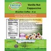 Vanilla Nut Cappuccino Brazilian Coffee (Gourmet, Naturally Flavored, Whole Coffee
