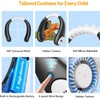 Ventilador de cuello para niños Kkdi E10 USB 2600mAh 4