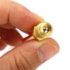 FEVERWORK 5pcs Metal One-Way Air Valve Air Conditioning Refrigeration Service