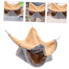 Levemolo Chinchilla Nest Guinea Pig Bed Hanging Hamster Hammock Rat