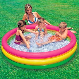 Intex - 45" Sunset Glow Three Ring Pool