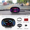 OBEST Car HUD Heads up Display, Digital GPS Speedometer OBD