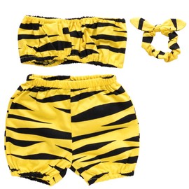 Gratties Setsubun Costume, Demon Cosplay, 3-piece Set, Costume, Pants, Setsubun Costume, For Babies, Kids, Children, Nursery, Kindergarten, Toddlers