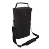 2 Bottle Wine Cooler Bag Leakproof Insulated Padded Wine Carrier