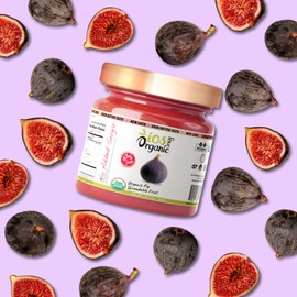 IOS Love Organic Spreadable Fruit - USDA Organic Certified 65% Fruits - Non-GMO, Vegan, Gluten Free, Kosher, NO Added Sugar, Net. Wt. 10.1Oz (Turkish Fig, 10.1 Oz (Pack of 1))