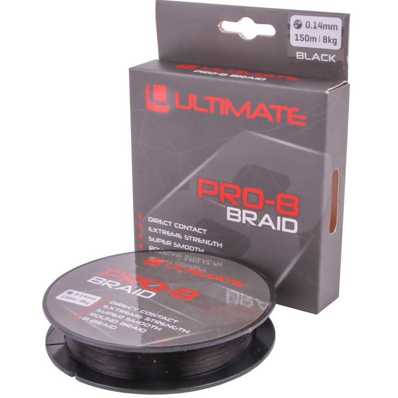 Ultimate Pro-8 Braid 0.30mm 19kg 150m Fluo Orange | Braided