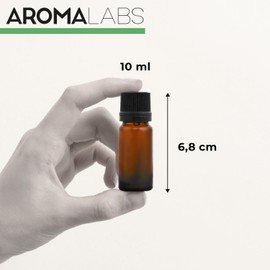 BIO - Basil Essential Oil - 10mL - 100% Pure, Natural, Chemotyped and AB Certified - AROMA LABS (French Brand)