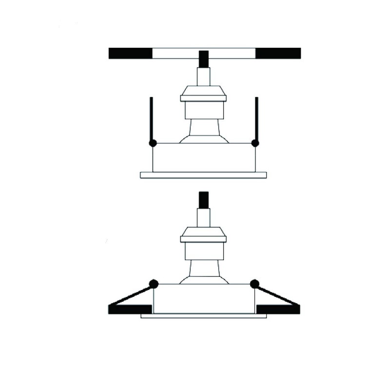 Eglo Recessed Light Die-Cast Aluminium 5 W Matt Nickel 3