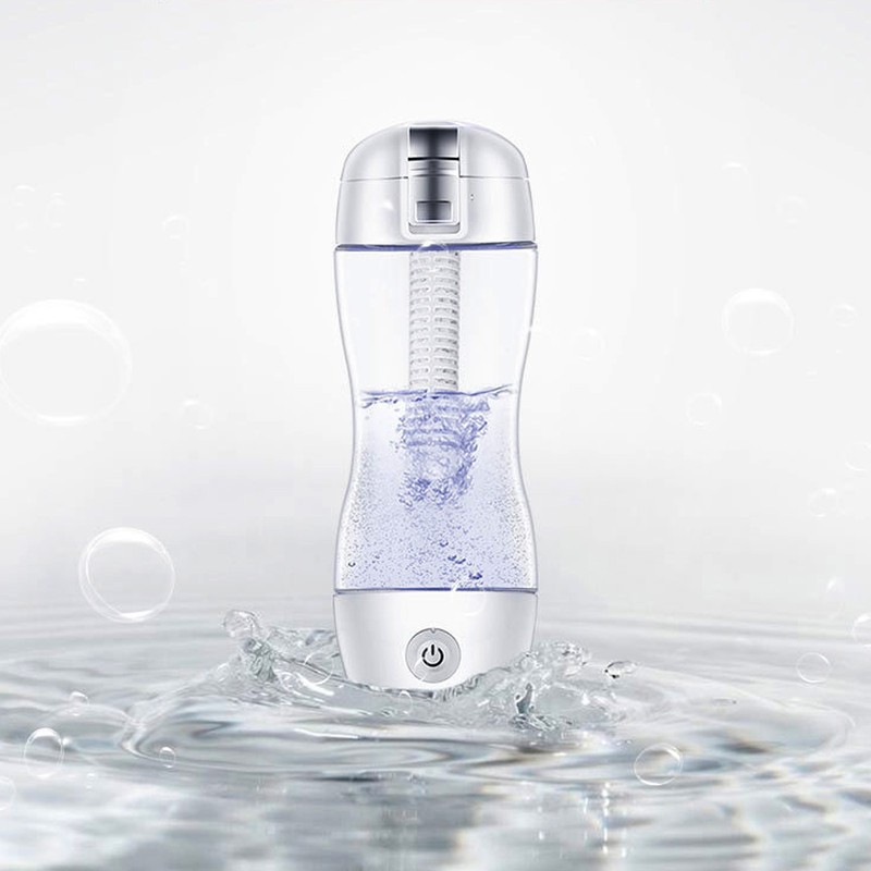 Hydrogen Water Bottle 350ML Portable Quick Electrolysis Hydrogen Rich Water