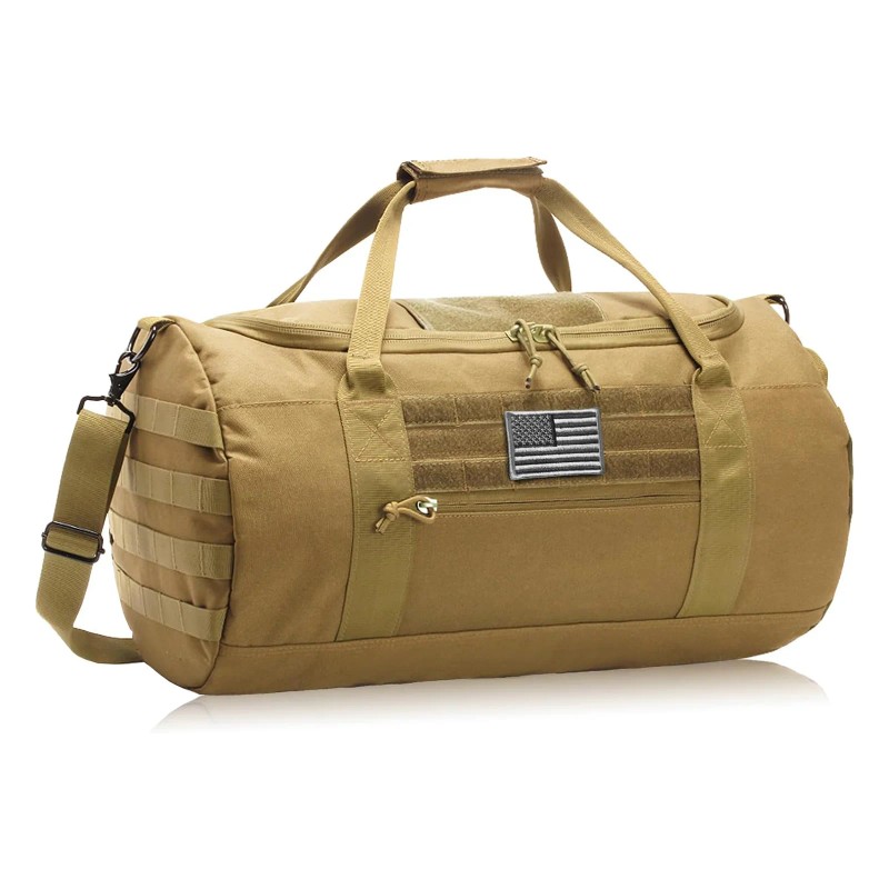 40L Tactical Gym Duffle Bag for Men Heavy Duty Adjustable