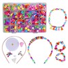 QH-Shop Children's DIY Bracelet, DIY Pearl Jewellery 24 Compartments Colour