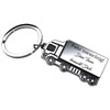 Metal keyring model: LKW Berufskraftfahrer Fahr vorsichtig! Metal, Dein Team