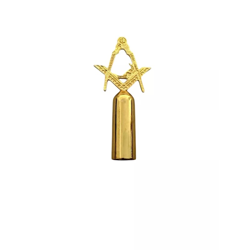 Gold Color Freemason Masonic Pole Topper, Masonic BLUE LODGE RODS